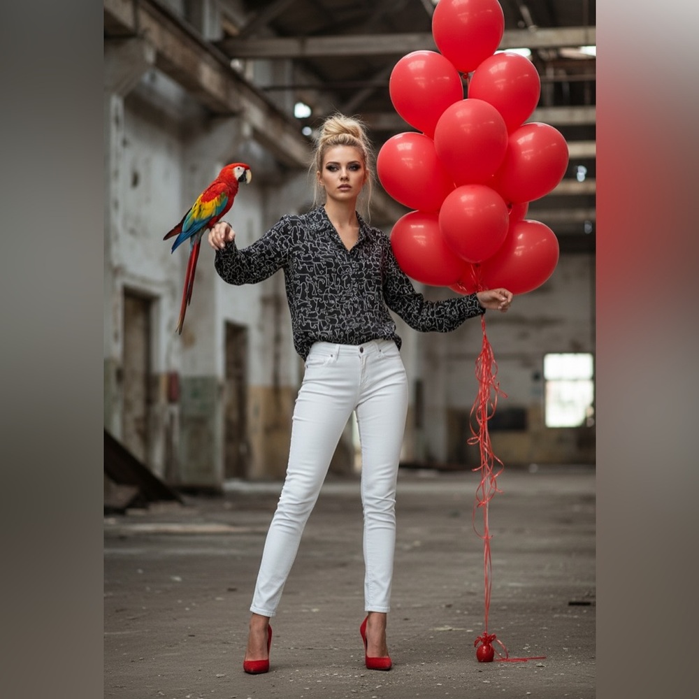 Saintart silk blouse